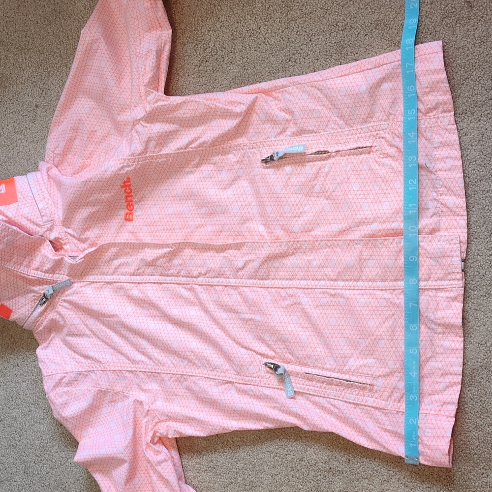 Women's BENCH windbreaker jacket with a hood size XS - S Says M runs very small! - Picture 10 of 16
